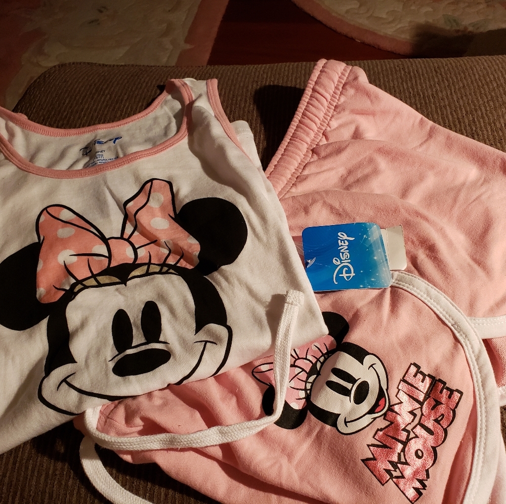 2 Pic  Minnie mouse  Top and bottom
